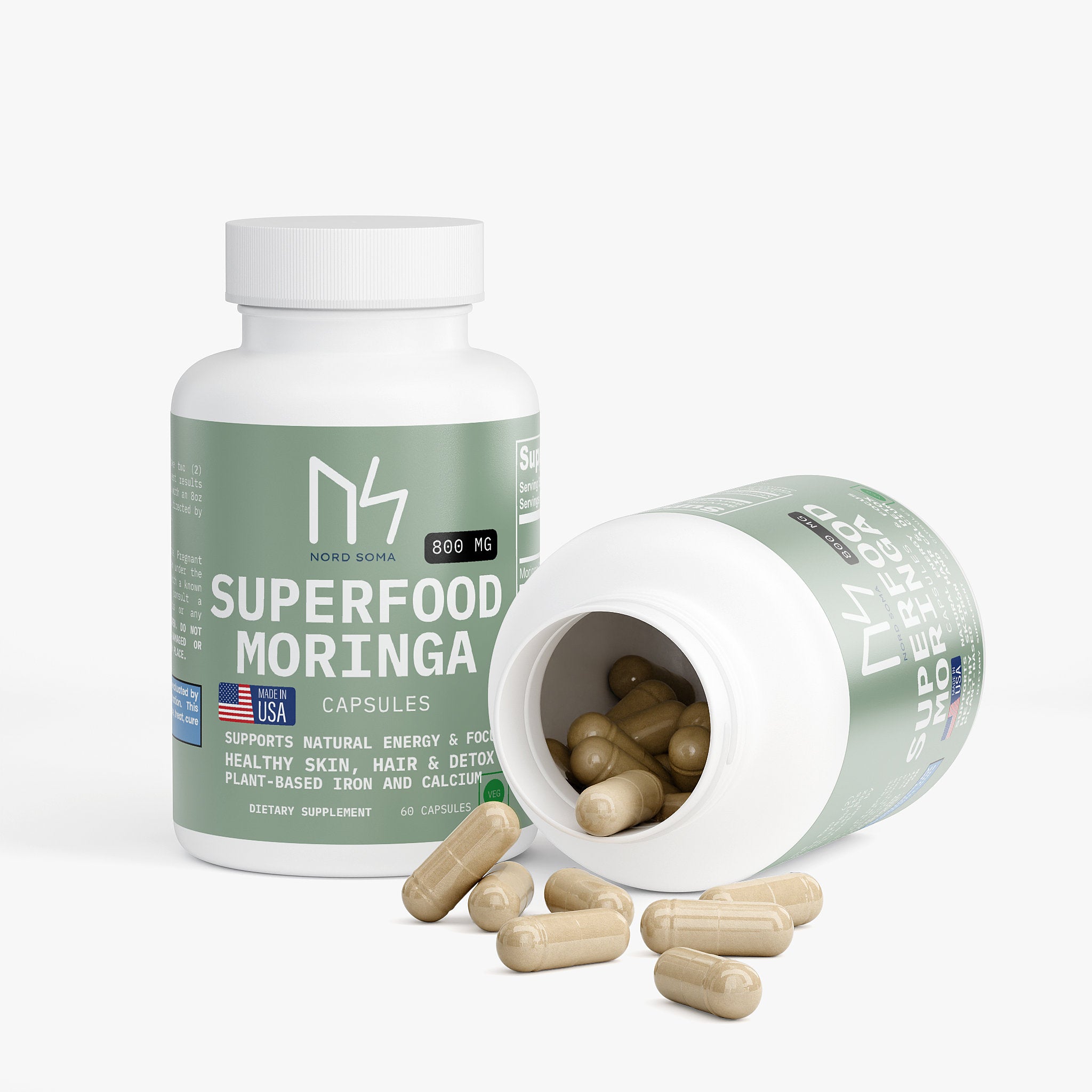 Nordsoma SuperFood Moringa 800Mg
