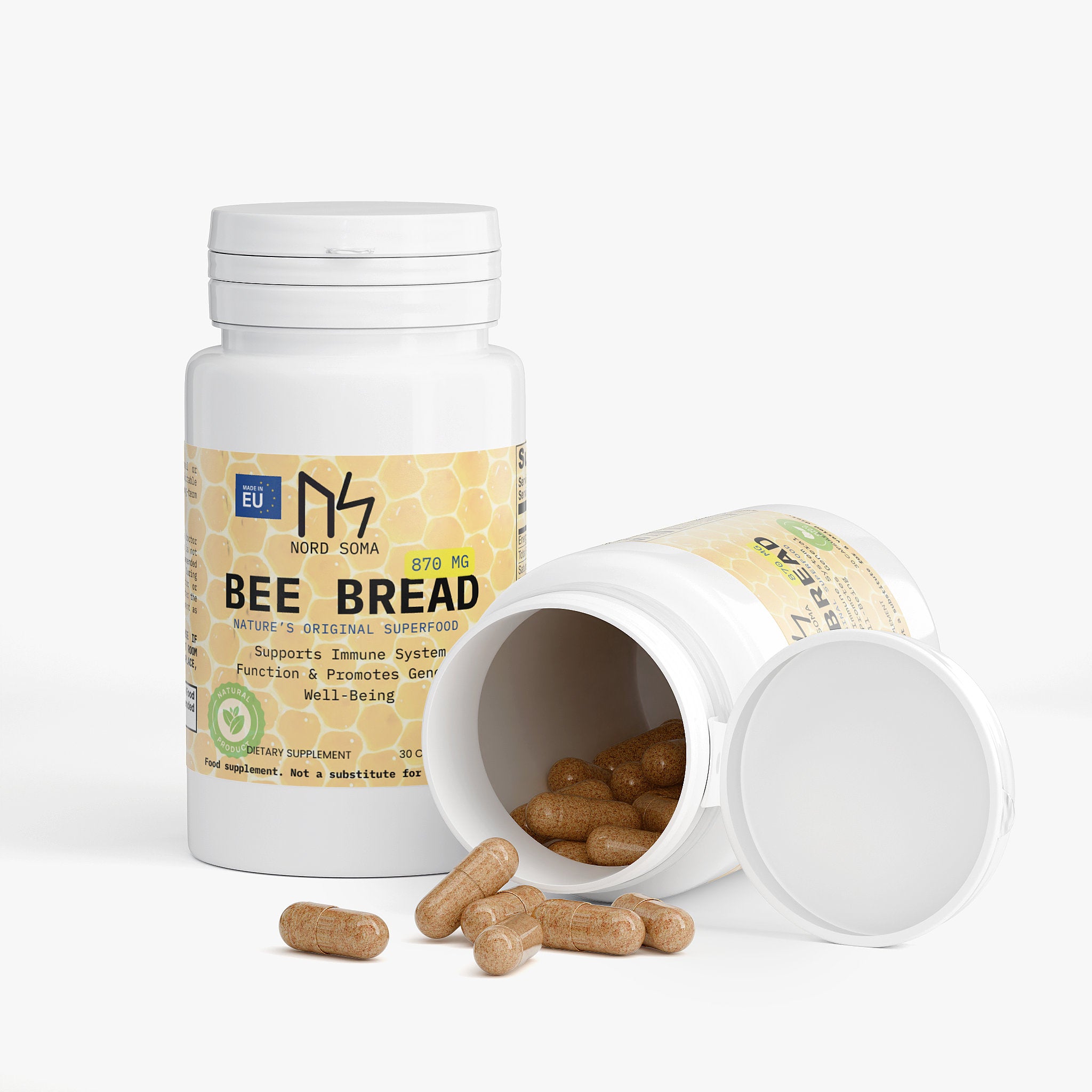 Bee Bread 879 mg, Made In EU