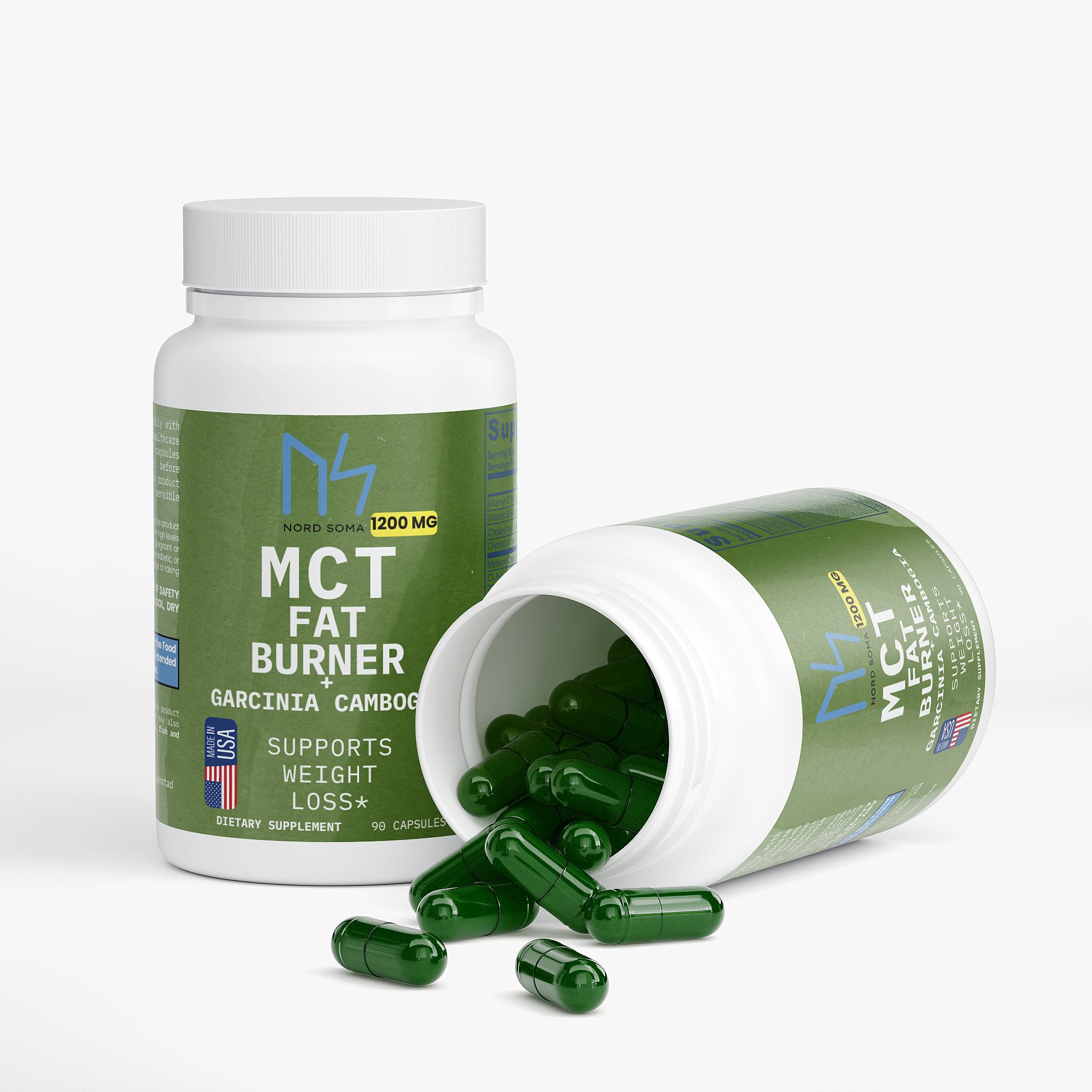 MCT Fat Burner + Garcinia Cambogia Fruit Extract