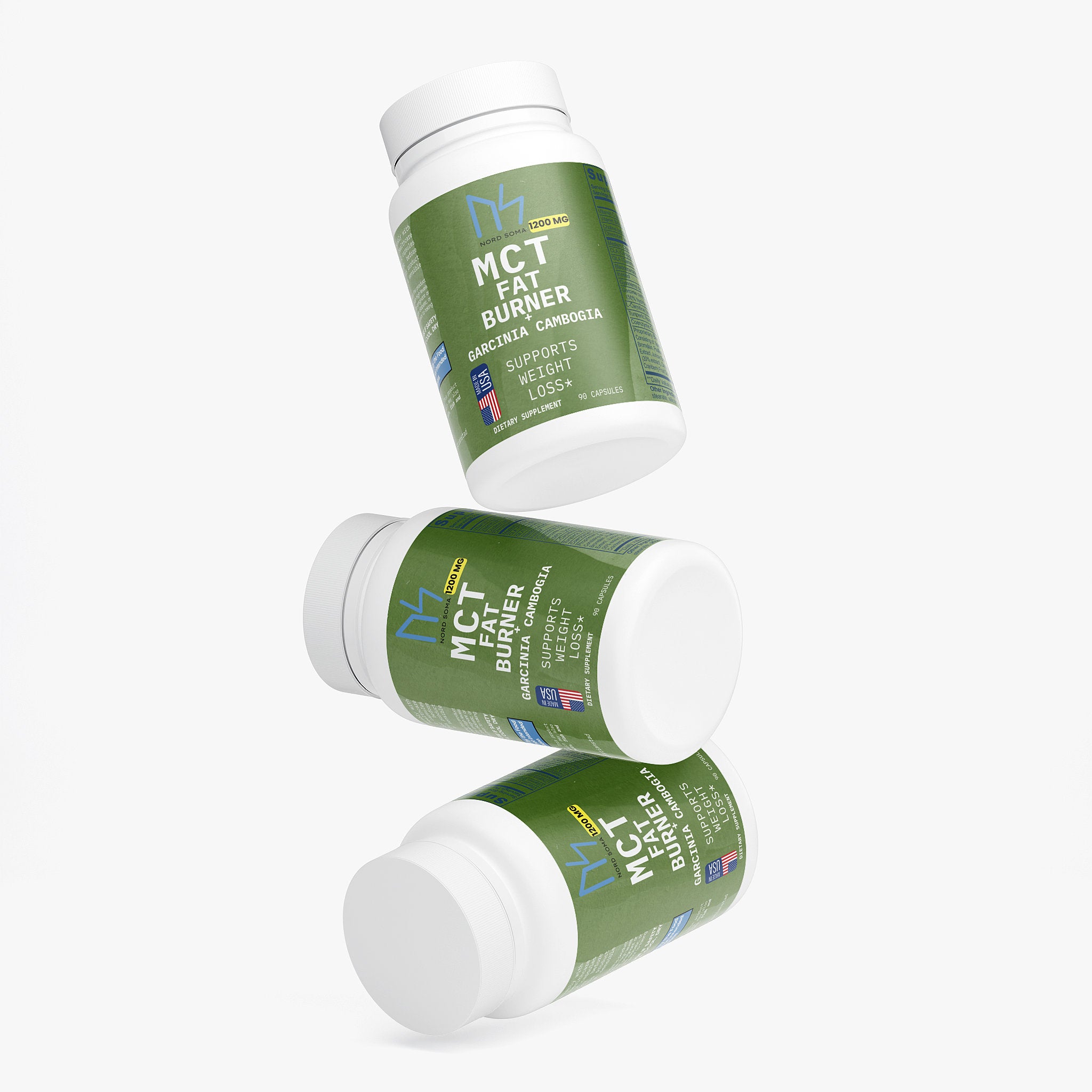 MCT Fat Burner + Garcinia Cambogia Fruit Extract