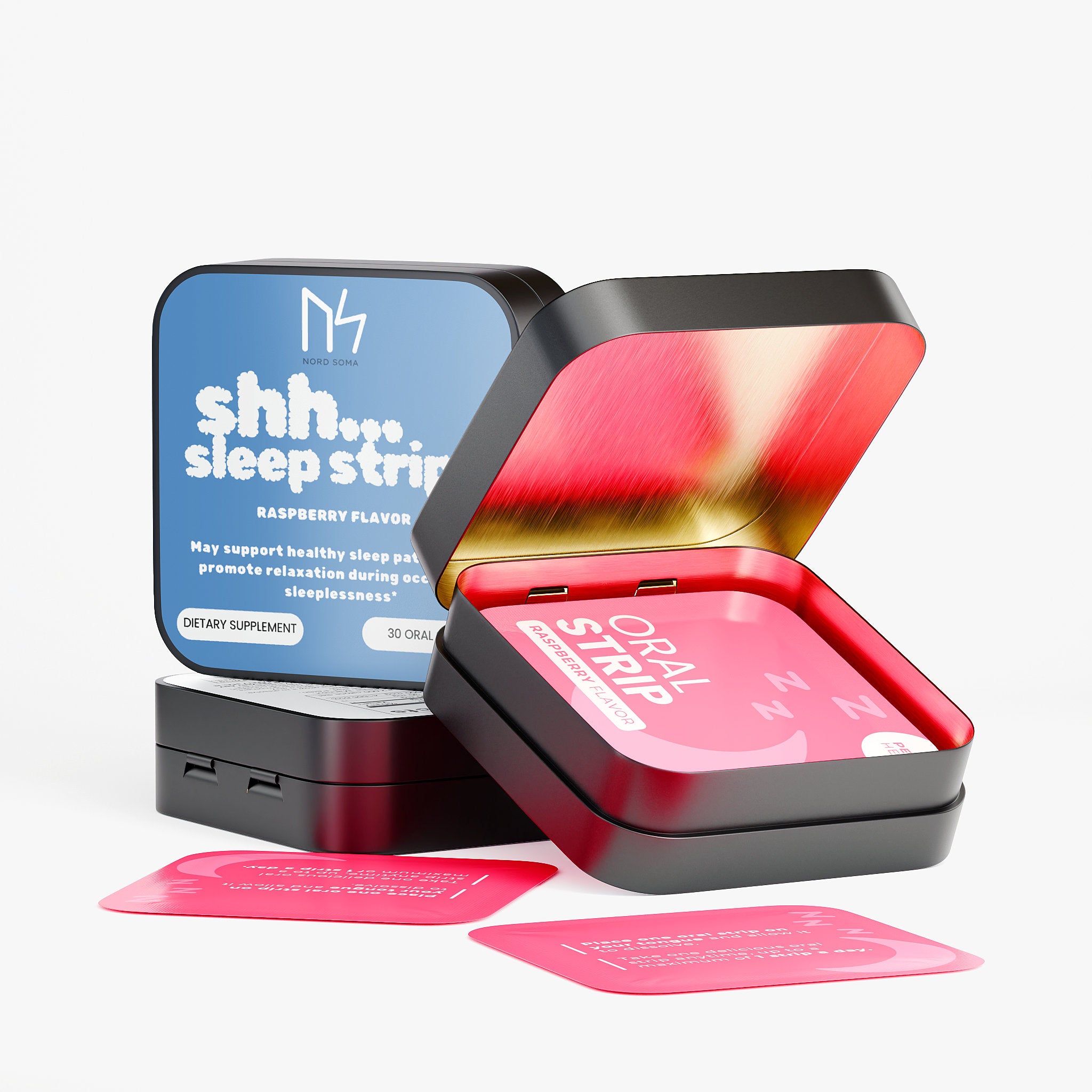Shh...Sleep Strips – Herbal Sleep Support for Deep, Restorative Rest