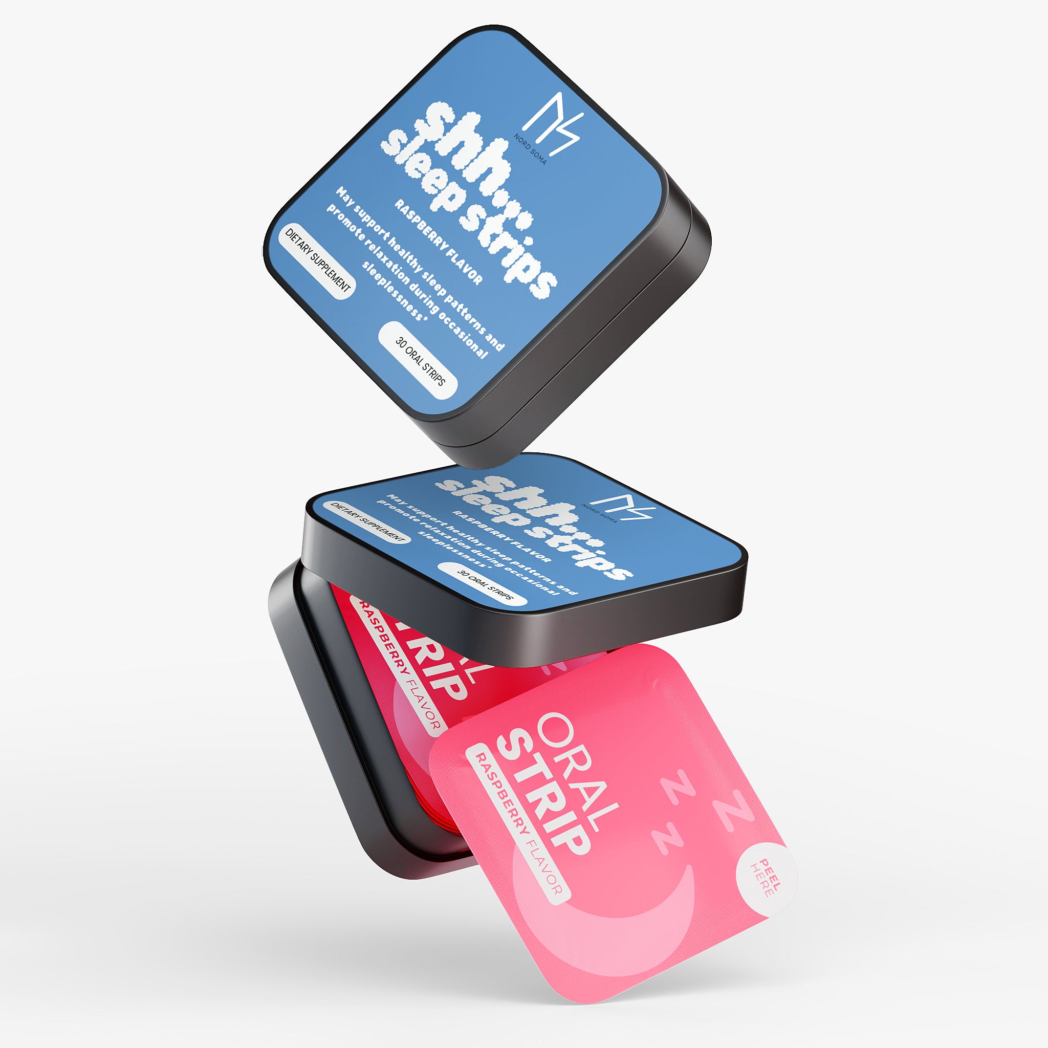 Shh...Sleep Strips – Herbal Sleep Support for Deep, Restorative Rest