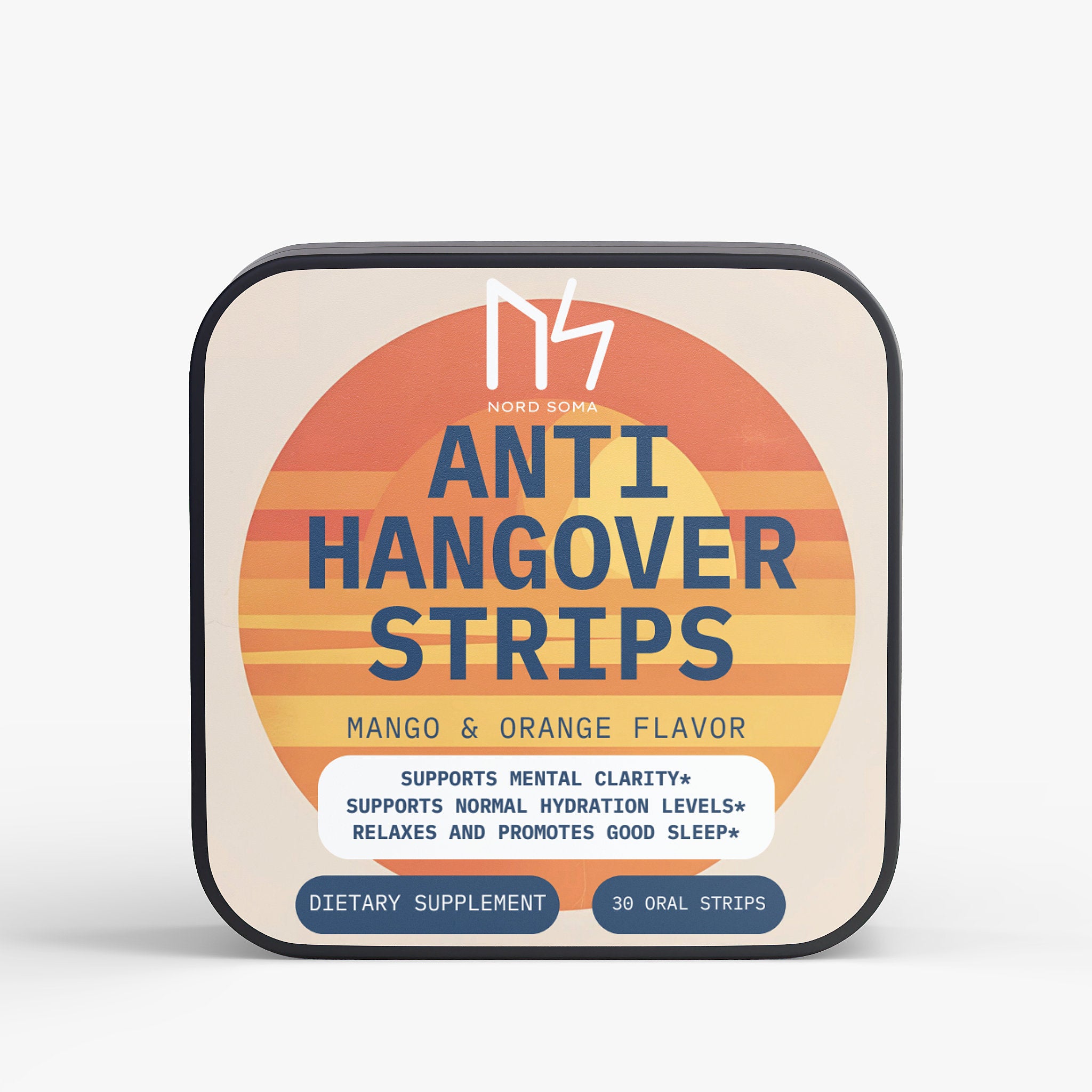 Ayurvedic Anti-Hangover Oral Strips | Natural Hangover Recovery &amp; Liver Support | 30 Strips