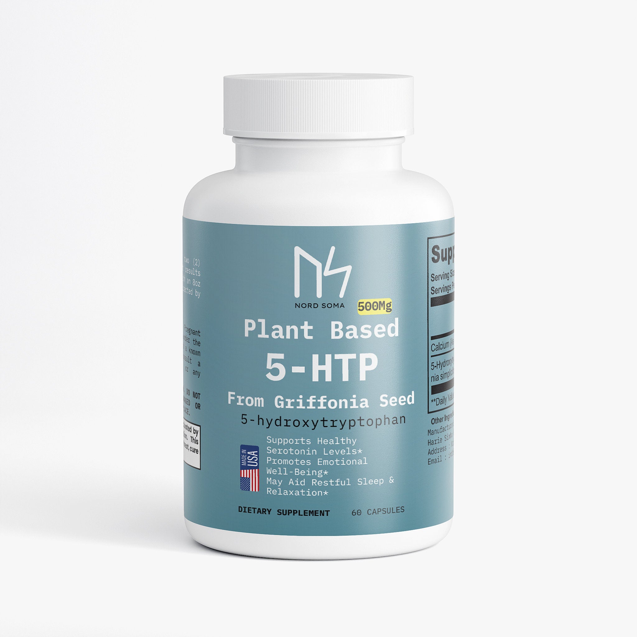 Plant Based 5-HTP – Serotonin Support from Griffonia Seed