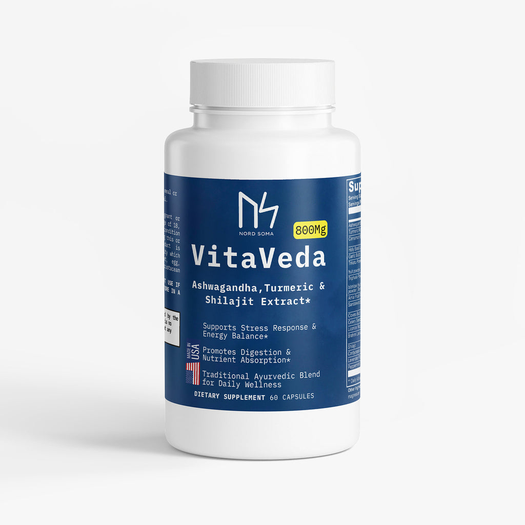 VitaVeda With Ashwagandha,Turmeric & Shilajit