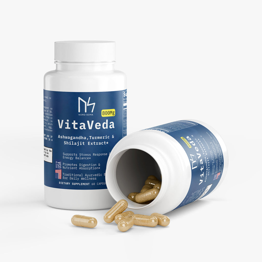 VitaVeda With Ashwagandha,Turmeric & Shilajit