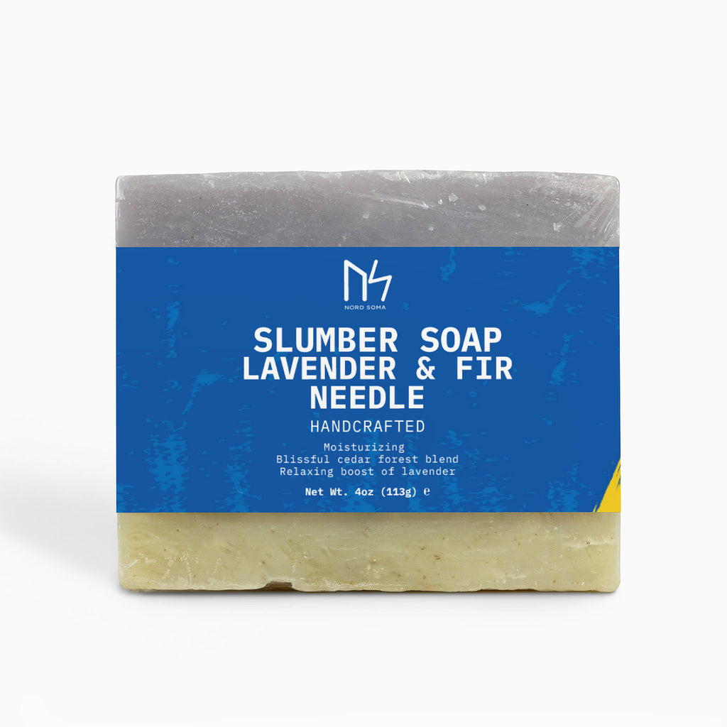 HANDMADE SLUMBER SOAP – LAVENDER & FIR NEEDLE Made In USA