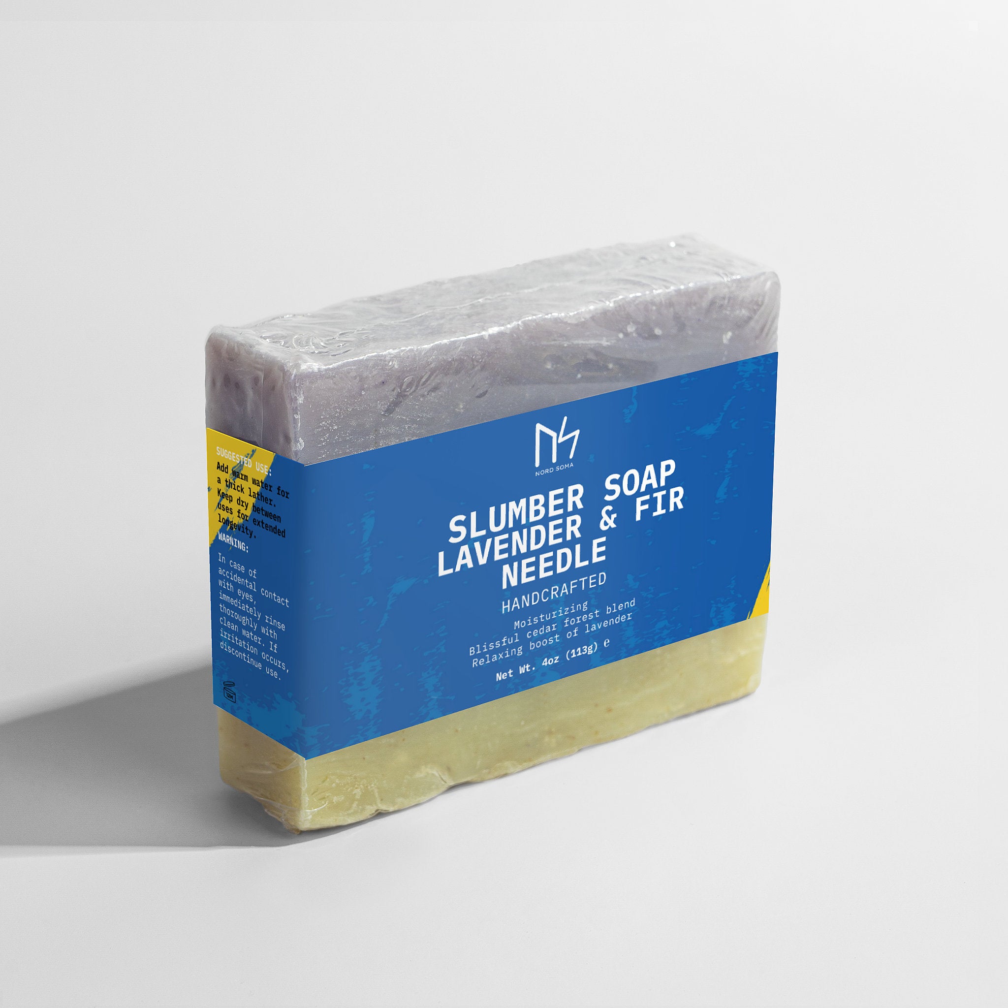 HANDMADE SLUMBER SOAP – LAVENDER & FIR NEEDLE Made In USA