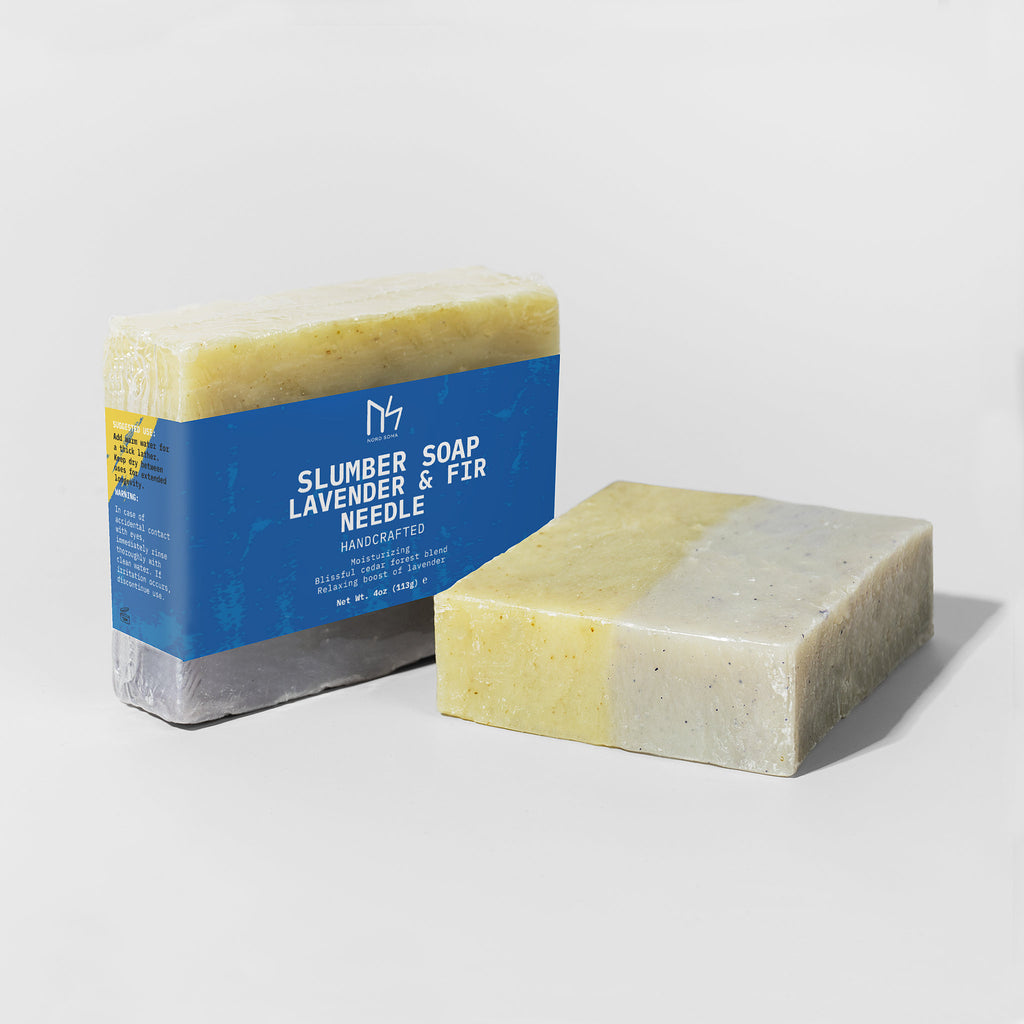 HANDMADE SLUMBER SOAP – LAVENDER & FIR NEEDLE Made In USA