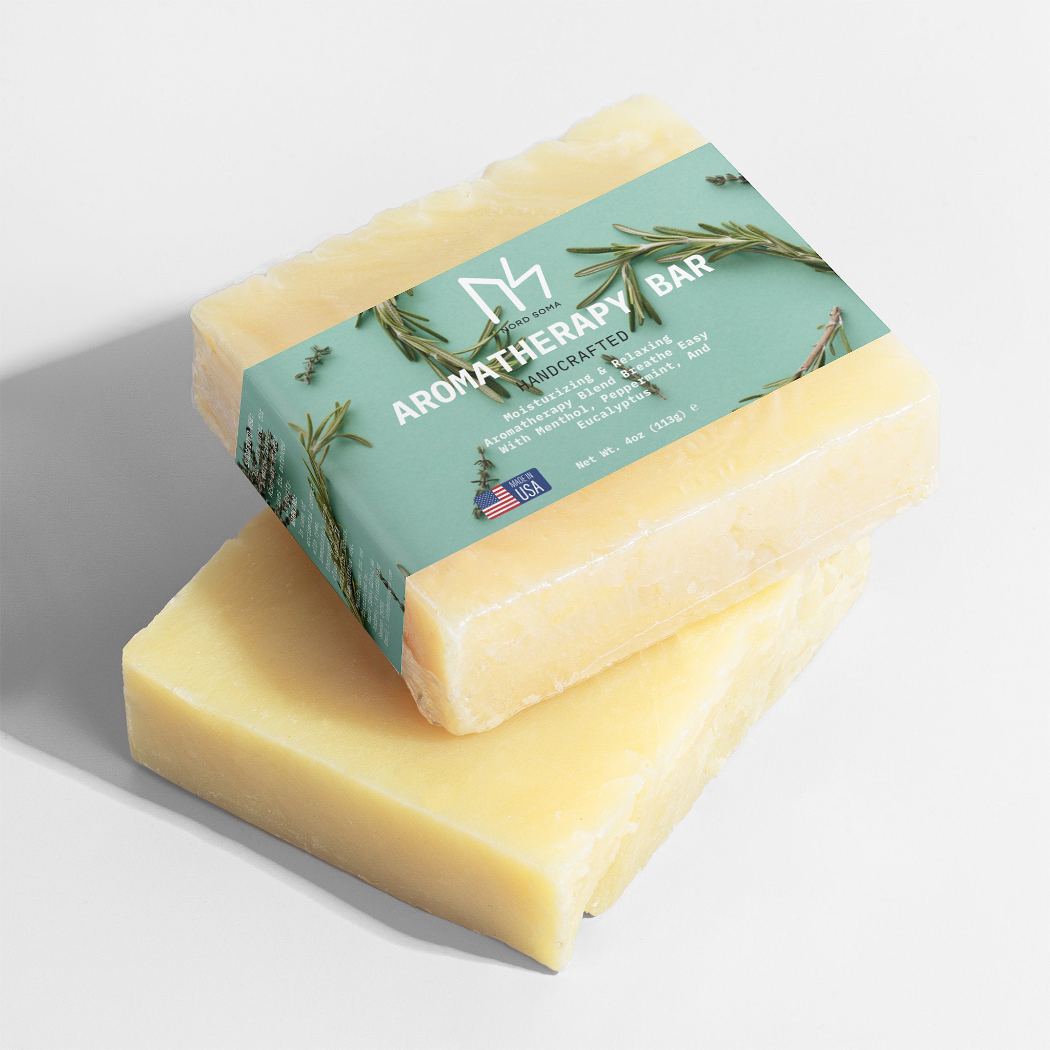 Aromatherapy Bar  Eucalyptus, Peppermint & Shea Made in USA