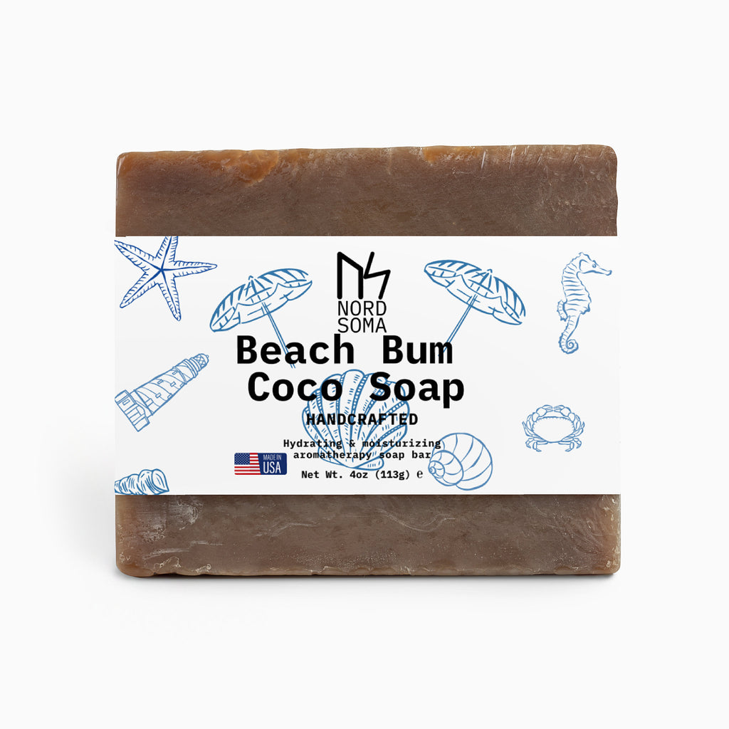 Beach Bum Coco Soap – Coconut Infused Hydration Bar Made In USA