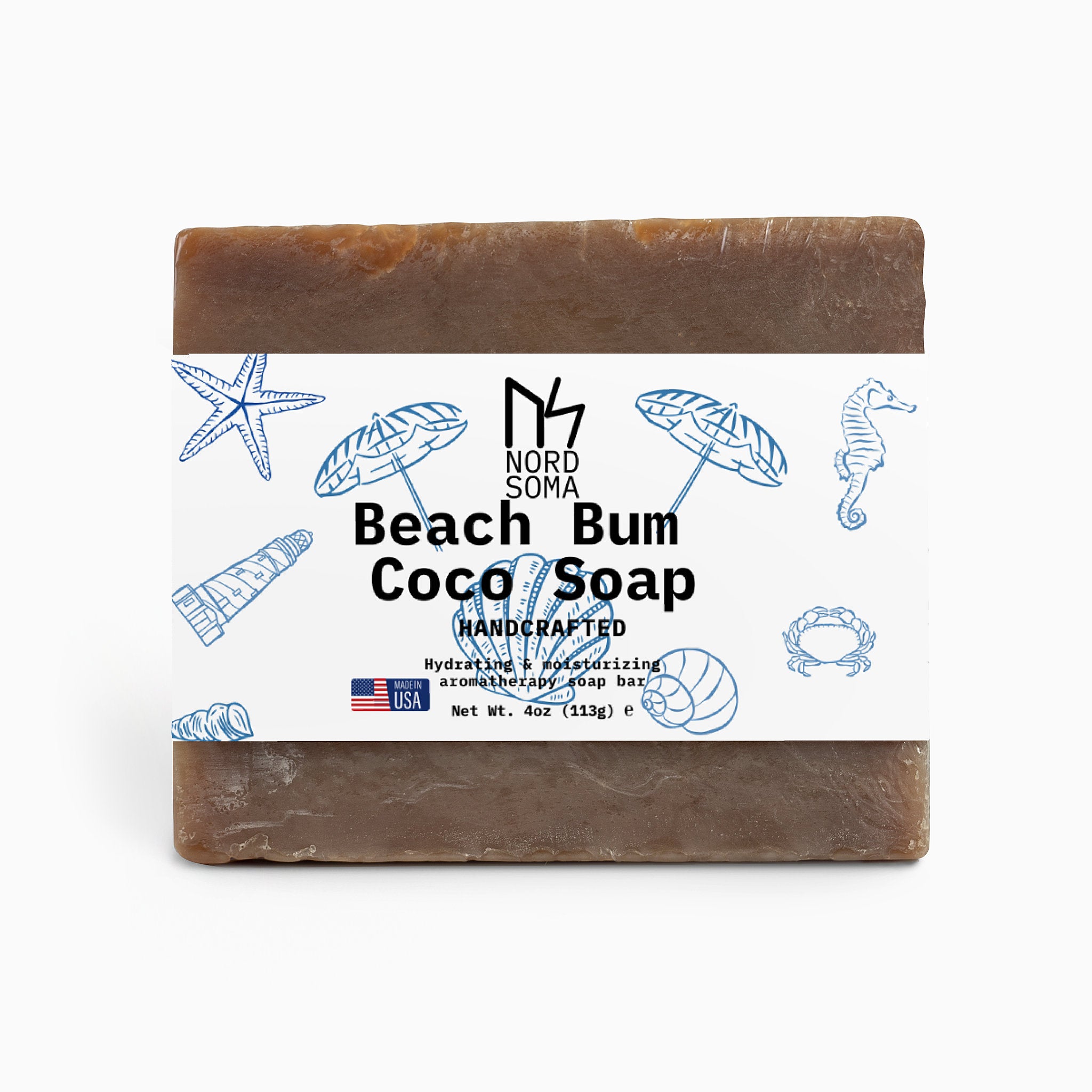 Beach Bum Coco Soap – Coconut Infused Hydration Bar Made In USA