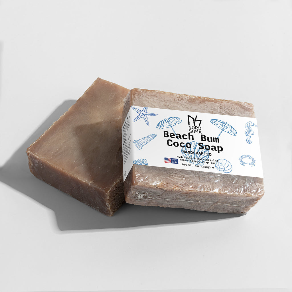 Beach Bum Coco Soap – Coconut Infused Hydration Bar Made In USA