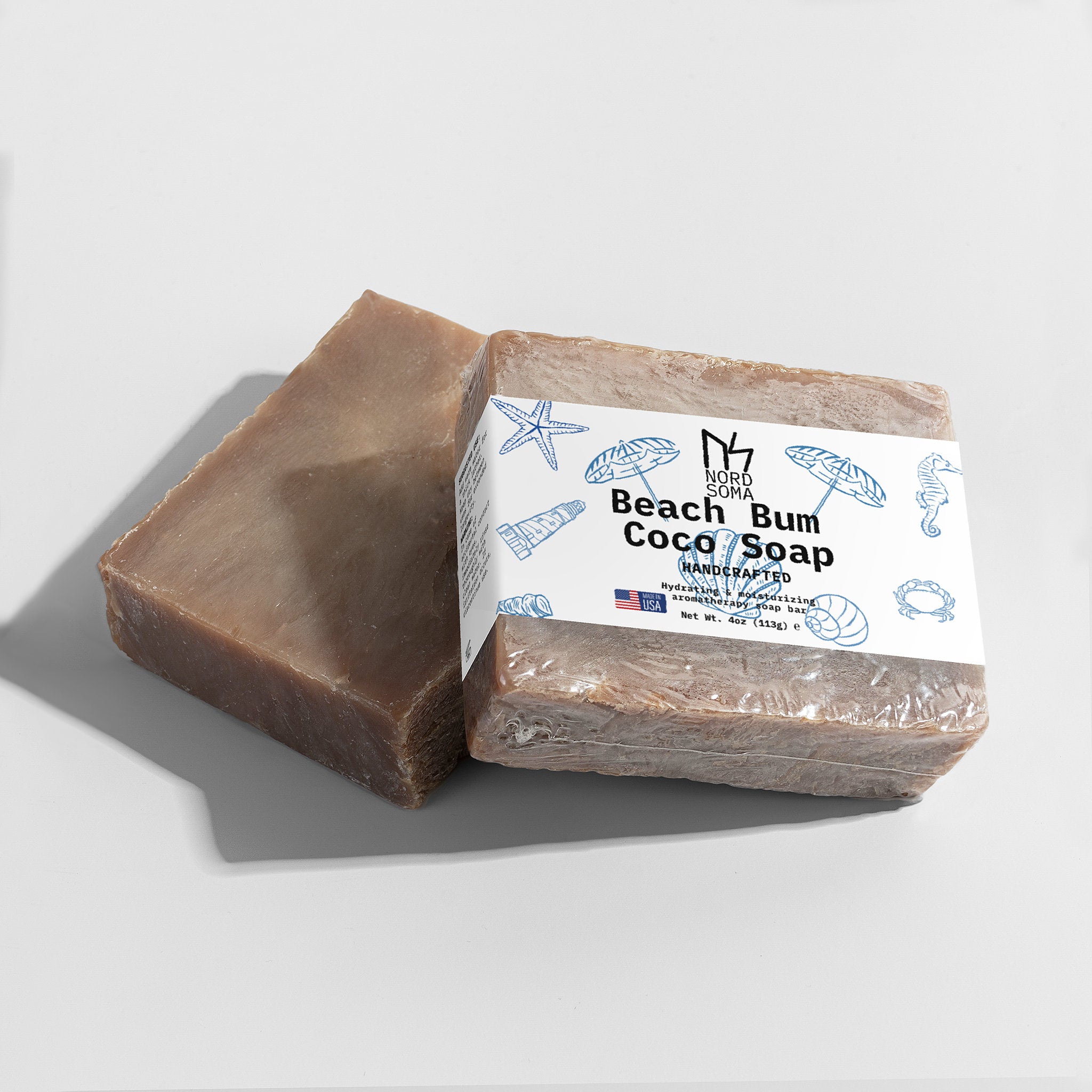 Beach Bum Coco Soap – Coconut Infused Hydration Bar Made In USA