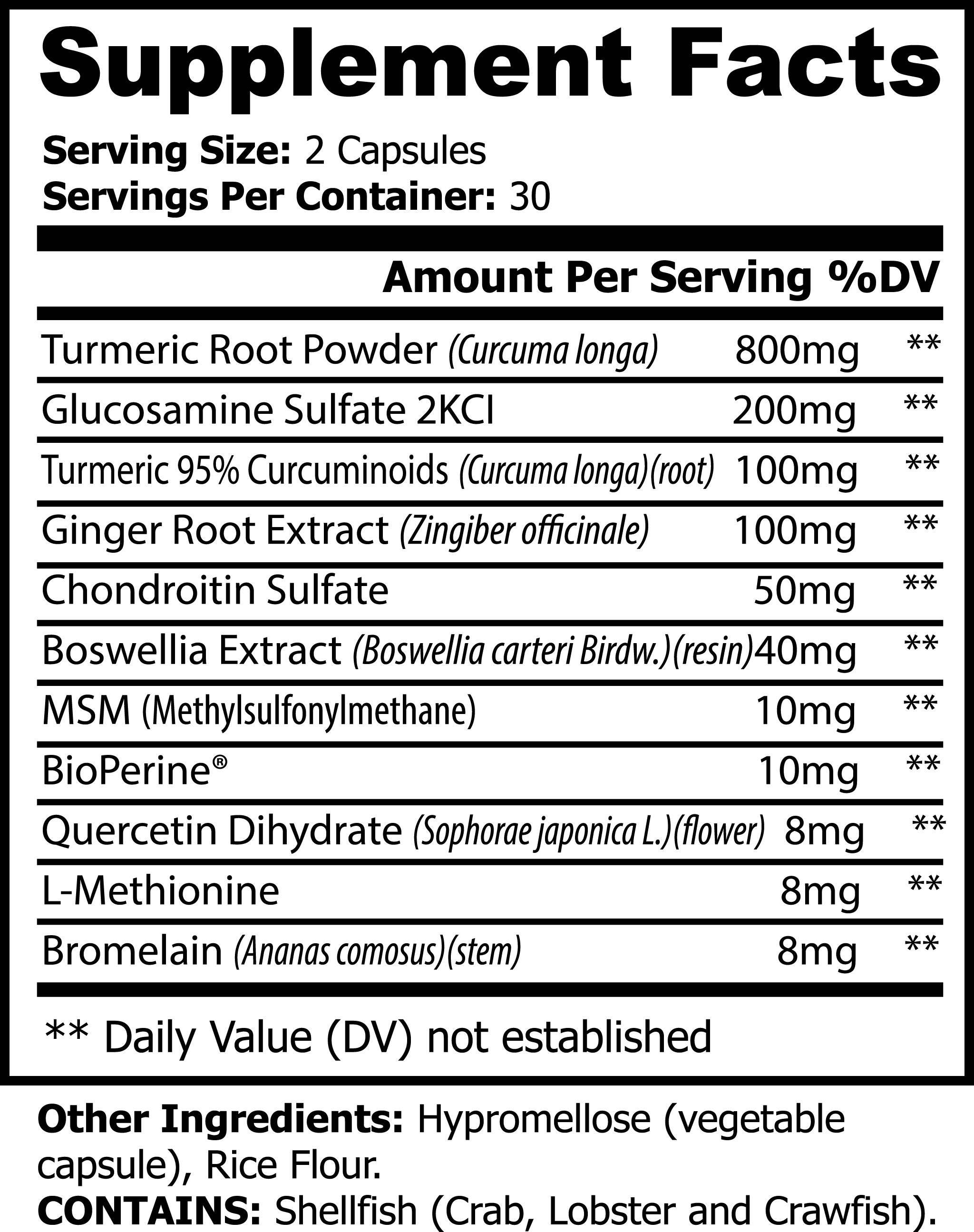 Nordsoma Turmeric 95 Curcuminoids™ + BioPerine® (Black Pepper Extract) 1300 Mg