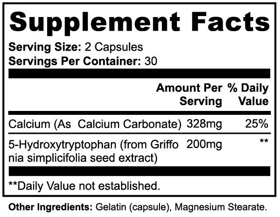 Plant Based 5-HTP – Serotonin Support from Griffonia Seed